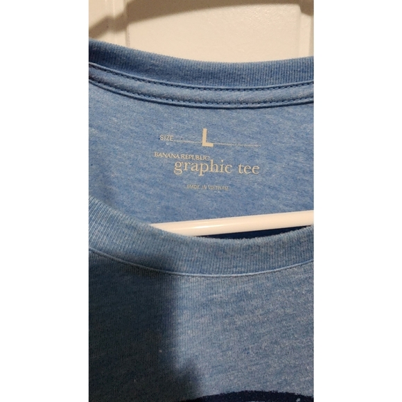 Lot of 4 mens Banana Republic shirts size large EUC logo brand soft - Picture 3 of 12